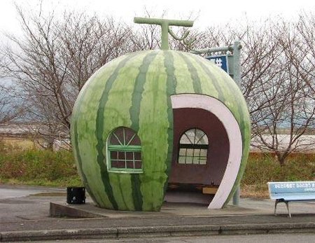 西瓜公交站台
